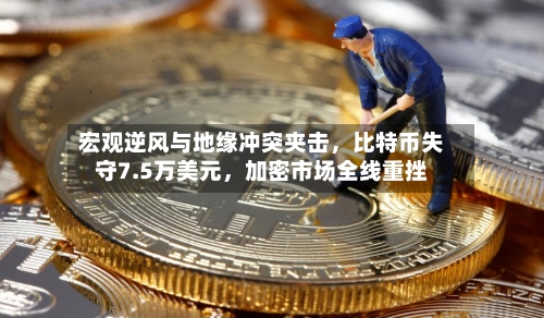 宏观逆风与地缘冲突夹击，比特币失守7.5万美元，加密市场全线重挫-第2张图片